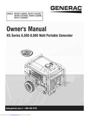 Generac Power Systems 005800-0 (XGSO00) Owner's Manual
