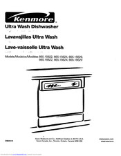 Kenmore 665.15622 Installation Instructions And Use & Care Manual