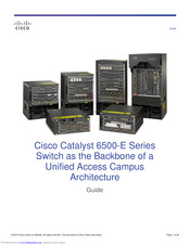 Cisco Catalyst 6500-E Series Manual