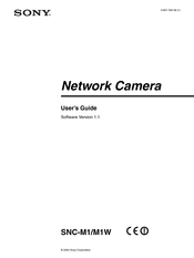 Sony SNC-M1 User Manual