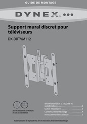Dynex DX-DRTVM112 Manual De Montage