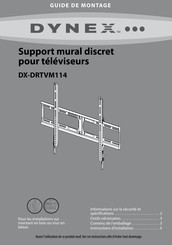 Dynex DX-DRTVM114 Manual De Montage