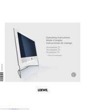 Loewe Network Mediaplayer Operating Instructions Manual