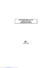 AOR SDU-5000 Operating Manual