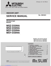 Mitsubishi Electric Msz D30na Manuals Manualslib