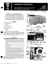 Bryant 558C Installation Instructions Manual
