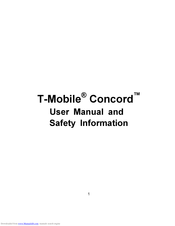 zte T-Mobile Concord User Manual