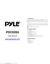 Pyle PDCD204 User Manual