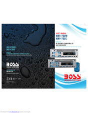 Boss Audio Systems MR1470UW User Manual