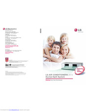 LG Air Conditioners Quick Manual