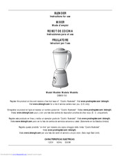DeLonghi DBM8150 Instructions For Use Manual
