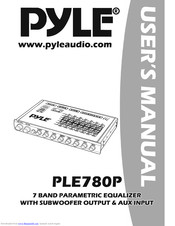 Pyle PLE780P Manual
