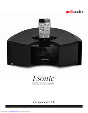 Polk Audio I-Sonic Digital Audio System Owner's Manual