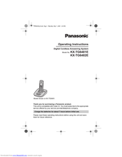 Panasonic KX-TG6482E Operating Instrctions