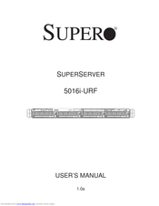Supermicro SUPERSERVER 5016i-URF User Manual