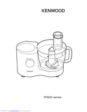 Kenwood FP630 series Quick Manual