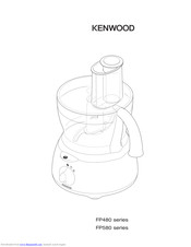 Kenwood FP480 series Quick Manual