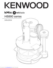 Kenwood kMix triblade HB890 series Instructions Manual