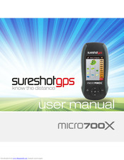 Sureshotgps Micro 700X User Manual