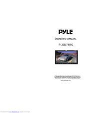 Pyle PLDD75BG Owner's Manual