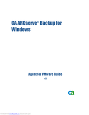 Computer Associates BABWBN2900E20 - BRIGHTSTOR ARC BACKUP V9 CLIENT Manual
