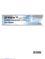 D-Link DV-600S - D-View Standard Edition User Manual