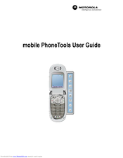 Motorola 98741H - Mobile PhoneTools - PC User Manual