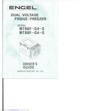Engel MT60F-G4-S; MT80F-G4-S Owner's Manual