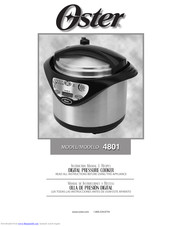 Oster 5-Quart Pressure Cooker Manuals | ManualsLib