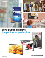 Sony FWDS42H2TOUCH Brochure