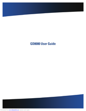 Hitachi GD8000 User Manual