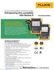 Fluke 190-502/AM Technical Data Manual