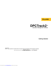 Fluke DPCTrack2 Getting Started Manual