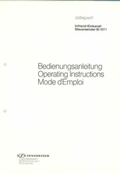 Sennheiser SI 1011 Operating Instructions Manual