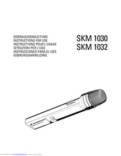 Sennheiser SKM 1030 Instructions For Use Manual