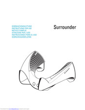 Sennheiser Surrounder Pro Instructions For Use Manual