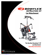 Bowflex Revolution XP Lat Tower Assembly Instructions Manual