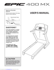 Epic 450 mx discount treadmill