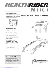 HealthRider H 110i Manuel De L'utilisateur