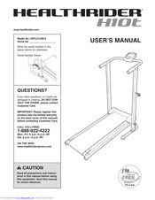 HealthRider H10t Treadmill Manual