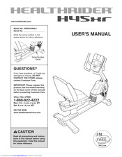 HealthRider HREX54909.0 User Manual