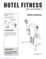 Hotel Fitness HF-Dc9800-1 Manual