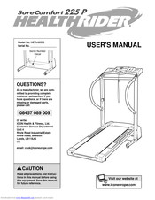 HealthRider SureComfort 225 p Manual