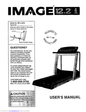 Image Fitness 12.2qi Manual