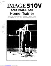 Image Fitness 510v Home Trainer Manual