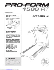 ProForm PFTL15610.0 Manual
