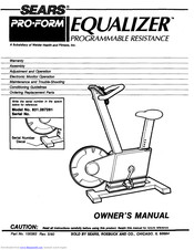 Pro-Form 28728 Equalizer Manual
