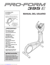 ProForm 23953 Manual Del Usuario