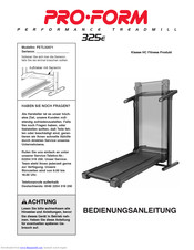 Proform CROSSWALK 325 Manuals | ManualsLib