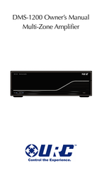 URC Total Control DMS-1200 Owner's Manual